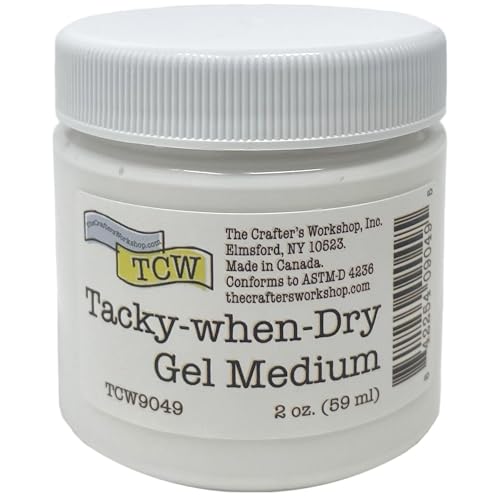 The Crafter's Workshop Tacky-When-Dry Gel Medium Review: A Comprehensive Look at This Foil Adhesive