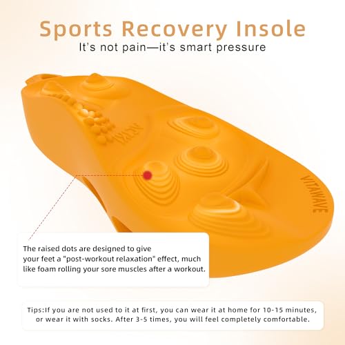 ACIKI Unisex Recovery Sandals with 2 Replaceable Insoles - Arch Support Slippers for Men & Women, Orthopedic Open-Toe Walking Shoes for Plantar Fasciitis, Heel & Back Pain Relief, Sports & Daily Wear3