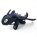 JMHomeDecor Peluche 9 Pollici 23 Cm Come Addestrare Il Tuo Drago Furia Notturna Senza Denti Bambola Giocattolo Farcita per Bambini Regalo