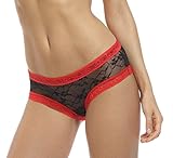 Sofishie Lace Midnight Bow-Tie Panties