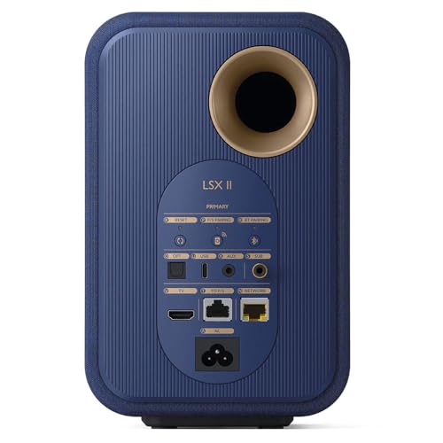 Image of KEF LSX II Wireless HiFi Speaker System (Cobalt Blue)