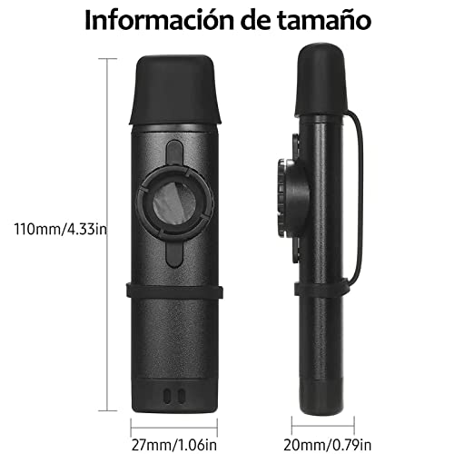 Kazoo Instrument de Musique en Métal Kazoo avec 5 Membranes Diaphragmes de Bocca, bon Compagnon pour Guitare, Ukulélé… - Les Beatles, Paul McCartney, John Lennon, RIngo Starr, George Harrison Kazoo Instrument de Musique en Métal Kazoo avec 5 Membranes Diaphragmes de Bocca, bon Compagnon pour Guitare, Ukulélé… – Image 7