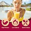 ProtiDIET Pineapple Coconut Protein Smoothie Mix - Low Calorie 80g, High Fiber, 7g - Protein Drink for a Healthy Active Lifestyle - Quick and Easy Preparation - 7 Pouches Per Box