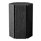 Stapelbare Hocker aus Massivholz, 2er-Set, Tragbare Mehrzweck Balkonstühle, Kompakte Beistelltische...