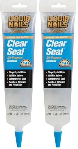 Sellador Multiuso Clear Liquid Nails, 5.5 oz x 2 miniatura 1