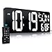 Amazon.com: Large Digital Wall Clock With Remote Control 16.5