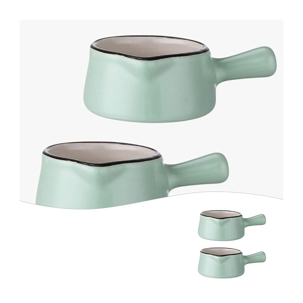 Ceramiczne miseczki na sosy Ceramic Seasoning Dishes Multicolor 8x5x3cm(Groen)