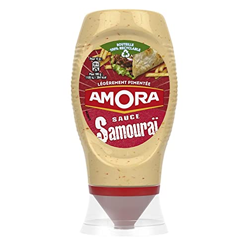 Amora - Salsa samurái (255 g, 4 unidades)