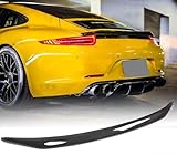 Rear Spoiler Fits for Porsche 911 991 996 2012-2018 Custom Parts Carbon Fiber Rear Trunk Spoiler Wing Lip Body Kits Factory Outlet