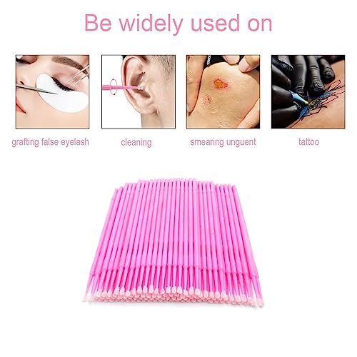 DDKY 400 pezzi Microbrush Micro Applicatori Ciglia...