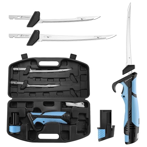 Calamus BladeVolt Rechargeable Cordless Electric Fillet Knife with 7" & 9" Blades