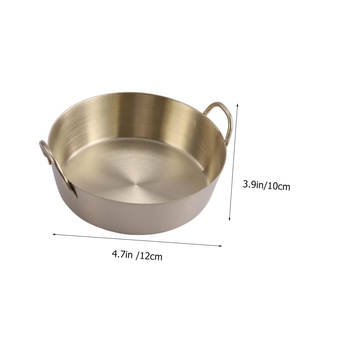 Alipis Stainless Steel Snack Bowl Vegetable Holder Sauce Dish for Ramen Salad Snacks Compact Design for for Everyday Use