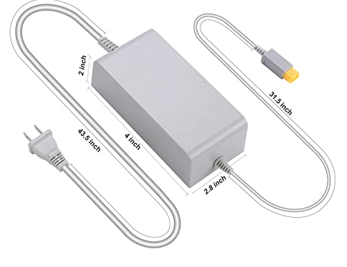 image for Trenro Charger for Wii U Console, AC Adapter Power Supply Charging Cab