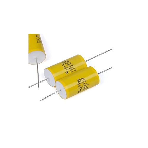 Miniatura 7 de 2 unids 5uF 250V Altavoz de audio axial Crossover condensador de película continua 5% Audio Crossover Tweeter Emparejamiento preciso