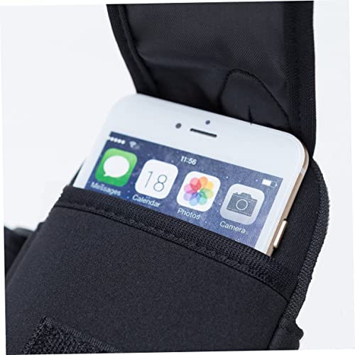 Housoutil Armband Waist Bag Holder for Cell Money Holder Cell Phone Holder Mobile Phone Stand Washable Breathable Adjustable Arm Bag Arm Package Bag Neoprene Men and Women Sports
