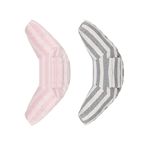 Image of Kids Car Seat Travel Neck Pillow Soft Neck Support Cushion Car Seat Belt Cover Cushion Pillow Car Seatbelt Shoulder Pad Head Neck Support Pillow Seat Strap Pillow for Car Airplane Pushchair Travel