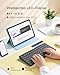 Inateck Bluetooth Tastatur Kabellose, Funktastatur mit 3 Bluetooth,Schlankes Design,PC Tastatur Wirless,QWERTZ für iPad Pro/Air/Mini/10.9/10.2/Wind... mit KI Key,KB107