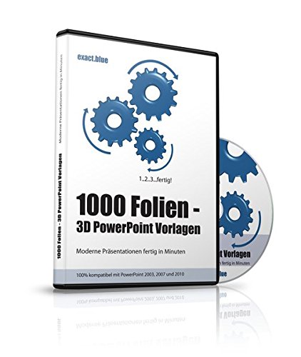 Télécharger 1000 Folien - 3D PowerPoint Vorlagen - Farbe: exact.blue (2016): Moderne Präsentationen für Busine livre En ligne