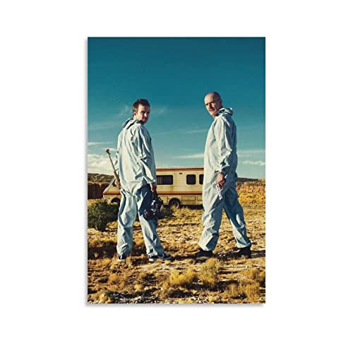 Impression sur toile Breaking Bad grand format pour décorer un salon contemporain