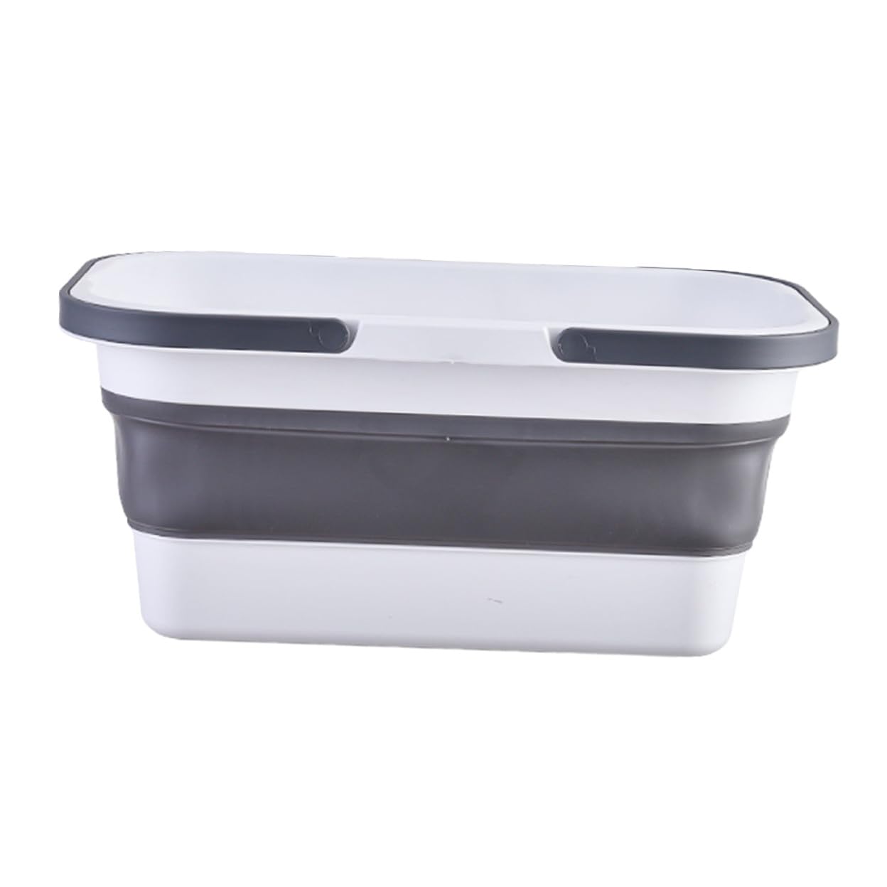 Secchio Pieghevole in Plastica per Mop Manico Ergonomico Resistente e Secchio Multiuso per Pulizia Pavimenti Pesca e Campeggio Facile da Trasportare e Conservare