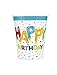 Happy Balloon Birthday Paper Party Cups, 8 Ct.