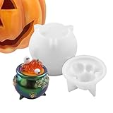 cauldon Outil d'artisanat flexible : fiable pour une utilisation répétée avec un design doux et flexible, offrant une libération facile sans maintenir une texture régulière, adaptée pour la création d'articles sur le thème d'Halloween de manière efficace et créative