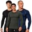 1# (3 Pack) Black / Navy / Olive