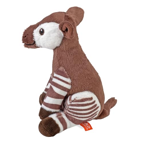 Okapi en peluche Wild Republic 15 cm doudou écologique - 3