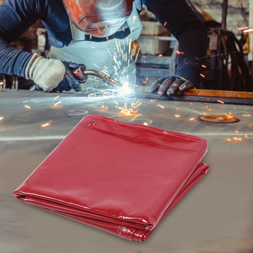 Écran de soudage industriel Walfront, bouclier thermique à œillets renforcés - 6