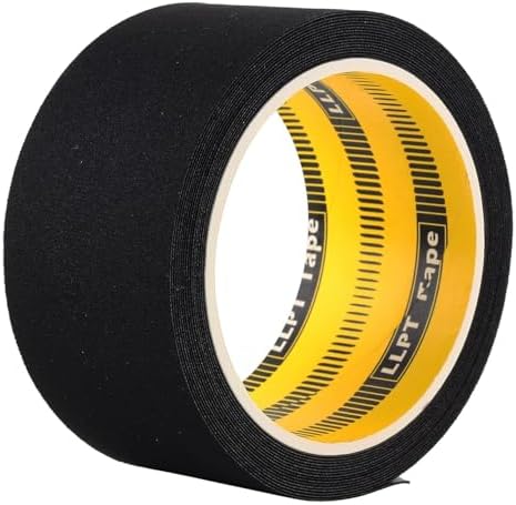 LLPT Wetsuit Repair Tape Iron On 51mm*5m*0.15mm Seam Sealing Patch Black