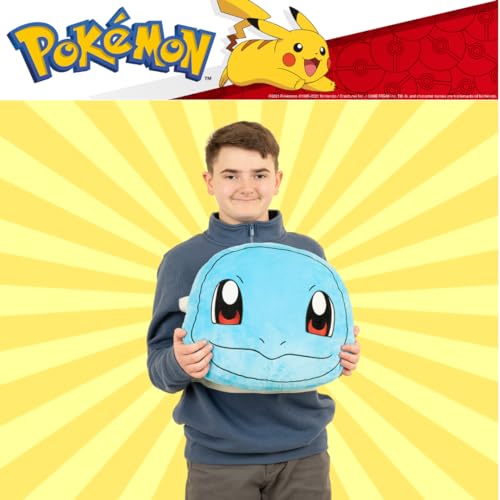 Image of Pokemon Squirtle Decorative Plush Pillow - Anime Bedding Accent for Kids - Super Soft, One Size - (Officially Licensed Product) by Franco