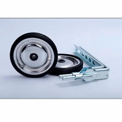 Roda Lateral Eixo Fixo Super Reforçada Em aço Bike 16 A 24 Rodinha Regulavel Bicicleta