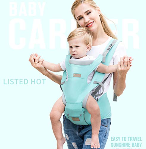 ZSLD Heupzitje De babydrager, ergonomische, ademende, zachte babyrugzak met winddichte kap, voor zuigelingen en peuters… - Image 3