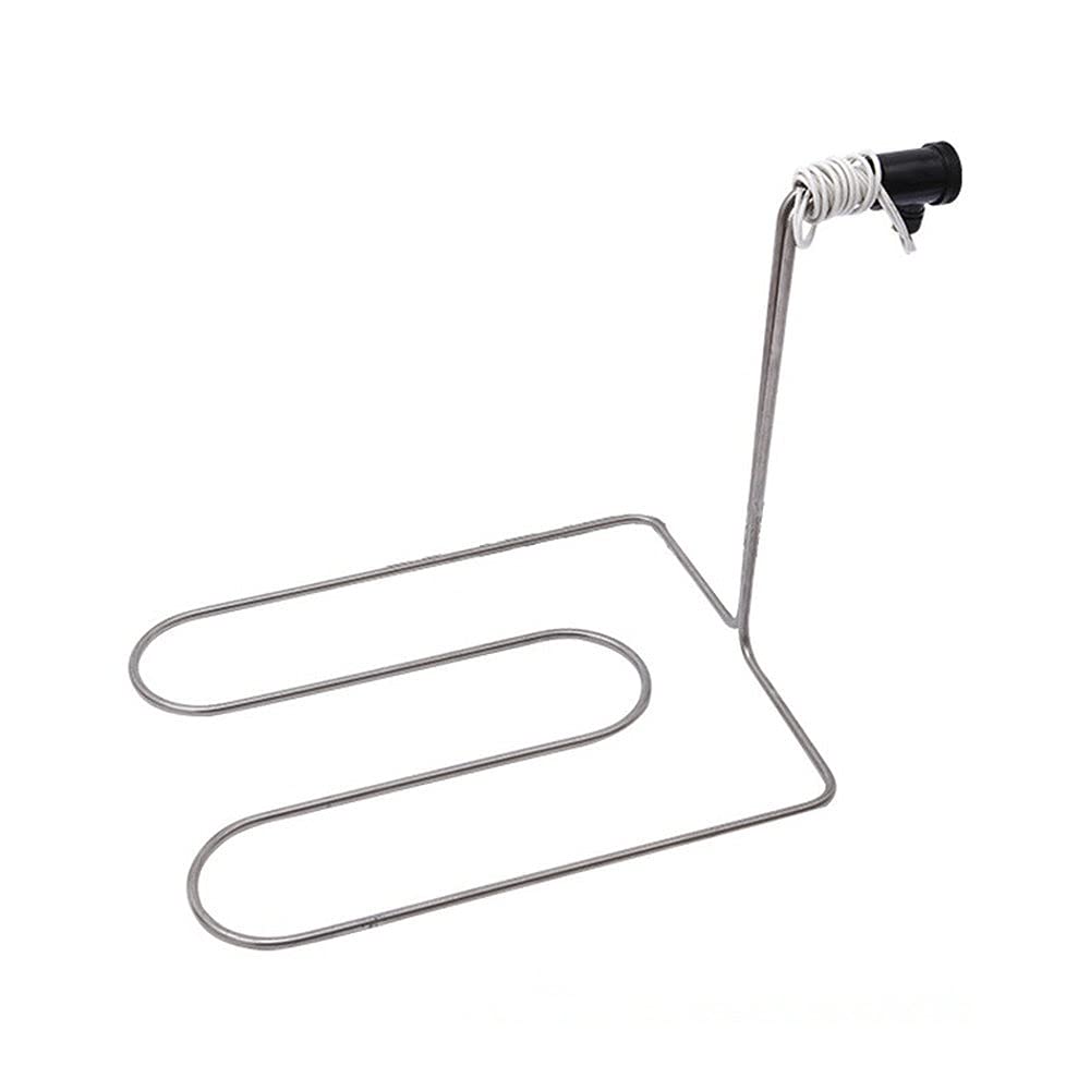 7KW Double M-Shape Electric Heater with Round bakelite Head Stainless 304 Electric Heat Tube with 1.5m Wire for Brush Equipment