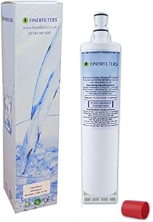 Finerfilters FF-94 Fridge Water Filter Cartridge for Whirlpool Fridge, Replaces SBS002, S20BRS, 4396508, 481281729632