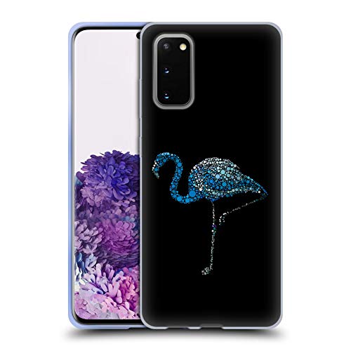 Coque en gel Samsung Galaxy S20 LebensArt édition d'art bleu antichoc durable