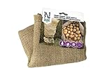 Protección para plantas hecha de tejido de yute: este saco de yute es ideal como protección de las plantas de invierno al proteger tus plantas de las inclemencias del tiempo no deseadas. Proporciona una protección eficaz para las plantas, por lo que podrás disfrutar de ellas durante muchos años