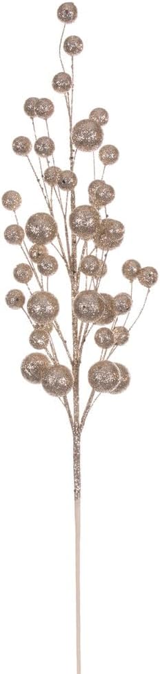 Vickerman 27" Hot Pink Multi Ball Glitter Spray, 4 per Bag.