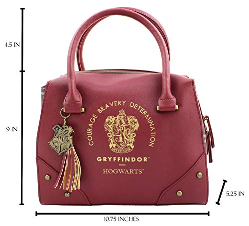 Harry Potter Purse Designer Handbag Hogwarts Houses Womens Top Handle