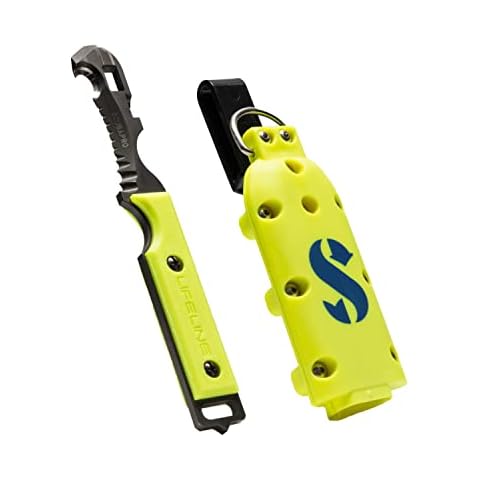 SCUBAPRO JAWZ Ti Schwarz & Gelb Cover
