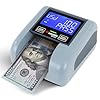 Cassida Quattro Fast Automatic Currency Counterfeit Detector with Advanced Sensors (UV,MG,IR,MT,Thickness,Size) - All-Orientation Feeding - Rechargeable Battery - 3.5 Value (Pass/Fail + UV/MG)