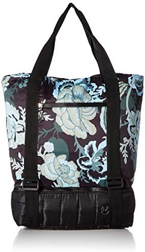 Floret Printed Velour Gym Bag 