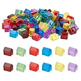 Photo Gallery benecreat 96 pz gettone da gioco in acrilico vuoto a forma di casa, pezzi degli scacchi in acrilico da 6 colore per oggetti di scena per giochi da tavolo, creare dadi creativi, 13.5x9.5x12.5mm Photo Gallery benecreat 96 pz gettone da gioco in acrilico vuoto a forma di casa, pezzi degli scacchi in acrilico da 6 colore per oggetti di scena per giochi da tavolo, creare dadi creativi, 13.5x9.5x12.5mm