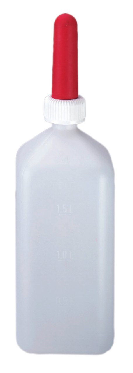 Kerbl Milk Bottle 2 Litres Fully Assembled Bottle for Animal Breeding - 1426
