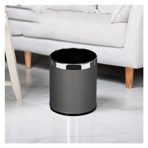 Bote de basura de acero inoxidable elegante de 24.5 * 33 para despacho 4
