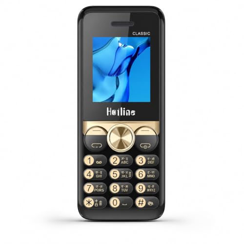 Image of HOTLINE Turtle Dual SIM Keypad Mobile Phone | 1.8 inch Display | Wireless FM | Digital Camera | Expandable Memory | LED Torch and Long Battery Life