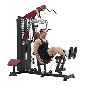 Strongway® Multi Gym with Weights 72KG 100KG Weight Stack Included – Multifunction Home Gym Cable Pulley Preacher Pad Butterfly Press Strength Training