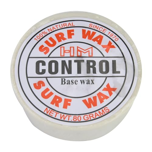 Gavigain SURF Wax Base Warm Cool Cold Wax Anti Slip Board Skateboard Water Temperature WAXES Surfboard Accessories (White)