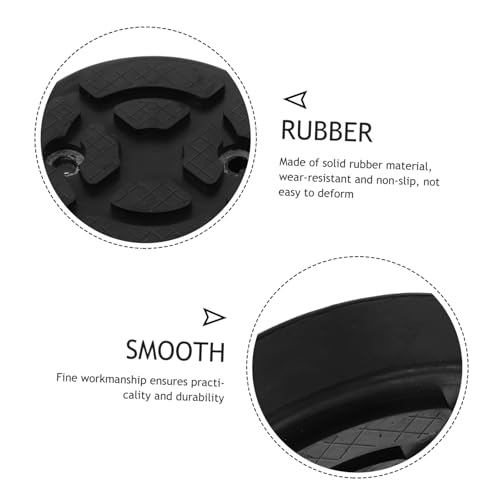 Homoyoyo 4PCS Professional Car Pachotes de Levantamento de Carros Backing Backing Two- Post Pad Pad