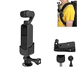 Tineer para dji OSMO Pocket Gimbal Accesorio, Expansión multifunción 1/4 Adaptador de Tornillo + Kit de Adaptador de Clip de Soporte de Mochila